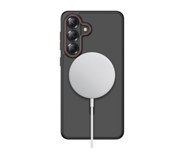 Tech-Protect Magcam Magsafe Galaxy S26 Matte Black/Red - 1500251 - zdjęcie 4